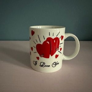 Vintage 90s “I love you” mug